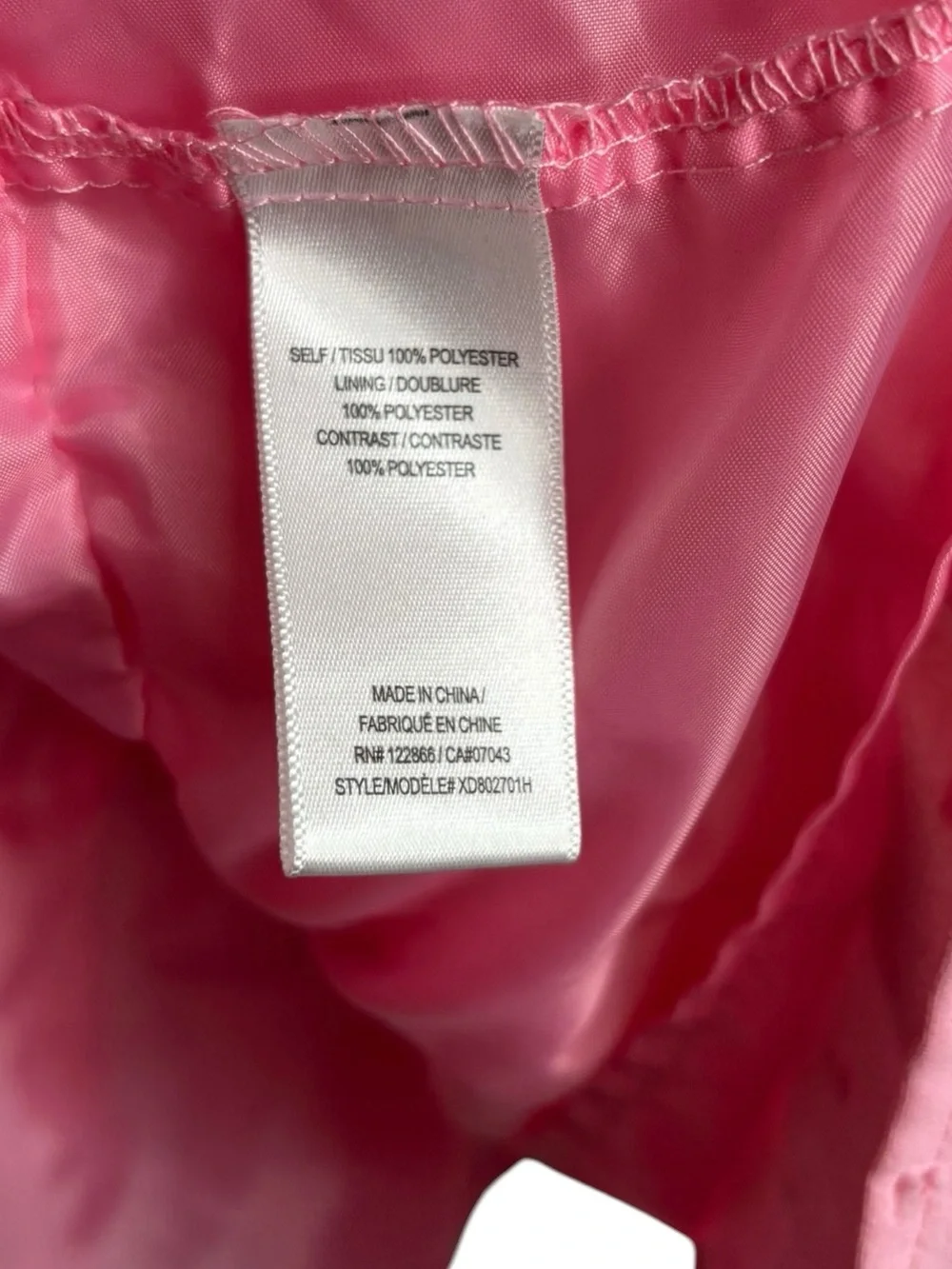 Lilt Girls Pink Red Heart Sleeveless Dress Valentines Dance Size 6